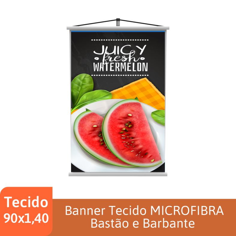Banner Tecido Microfibra